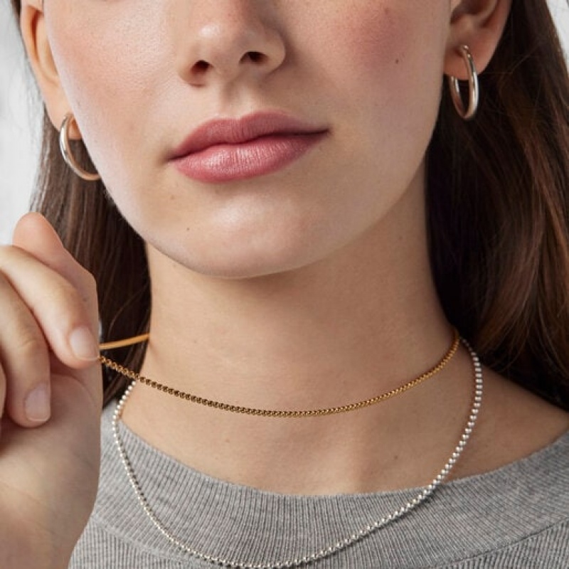 Tous Choker 50cm Kettenriemen Gold | Österreich-GLWHCQ758