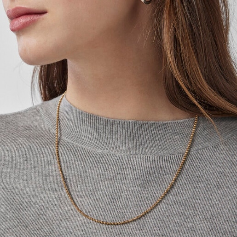 Tous Choker 50cm Kettenriemen Gold | Österreich-GLWHCQ758