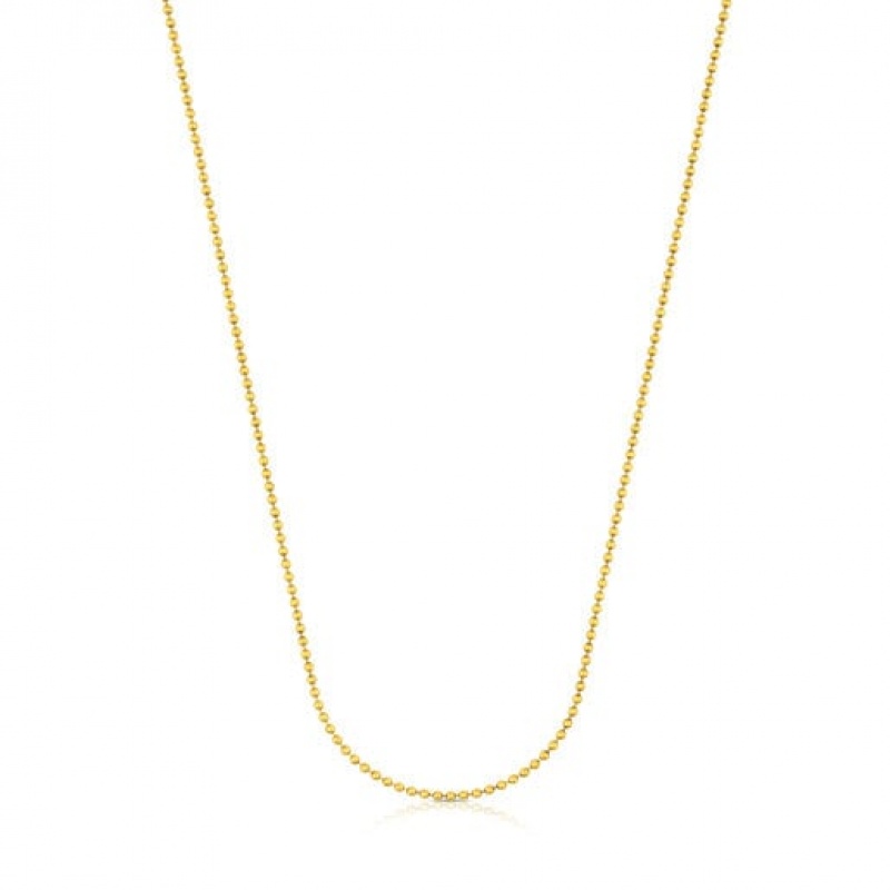 Tous Choker 50cm Kettenriemen Gold | Österreich-GLWHCQ758