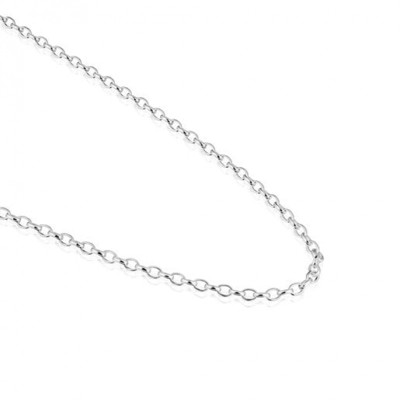 Tous Choker 60cm Kettenriemen Silber | Österreich-GOEACM651