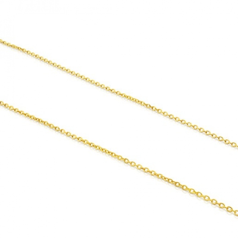 Tous Choker 70cm Kettenriemen Gold | Österreich-CFIZQJ038