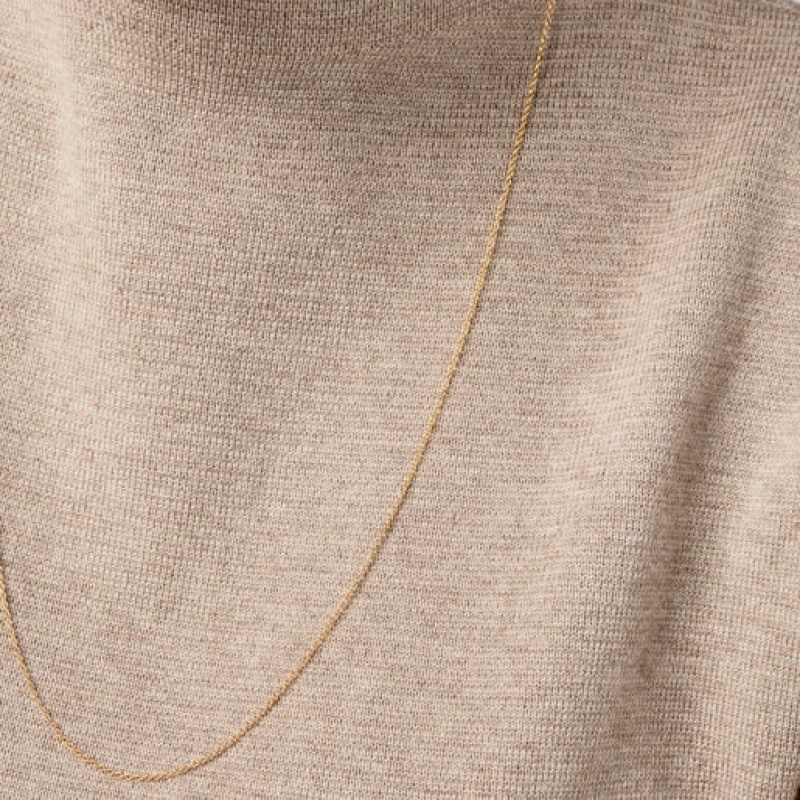 Tous Choker 70cm Kettenriemen Gold | Österreich-CFIZQJ038