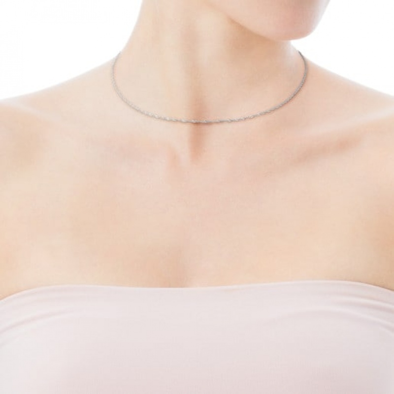 Tous Choker Kettenriemen Silber | Österreich-JDECUM527