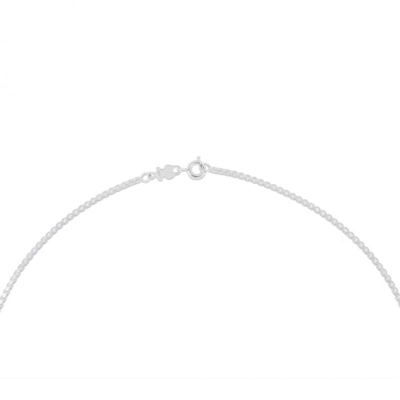Tous Choker Semi-rigid 45cm Kettenriemen Silber | Österreich-MFTZRA520