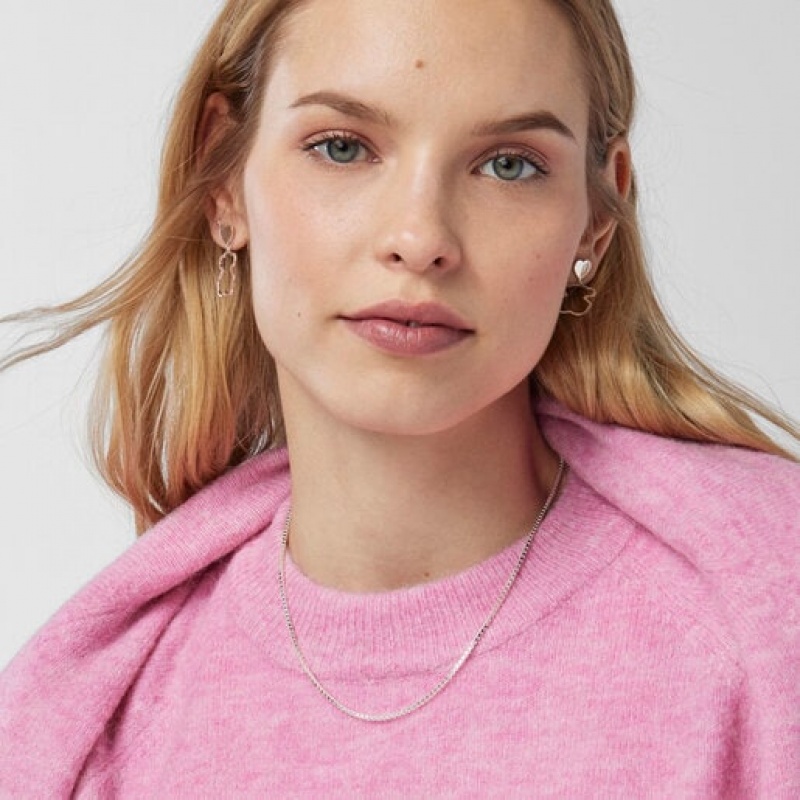 Tous Choker Semi-rigid 45cm Kettenriemen Silber | Österreich-MFTZRA520