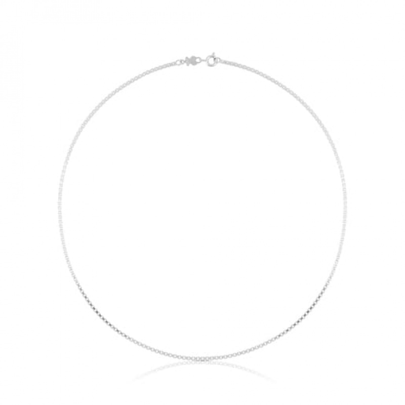 Tous Choker Semi-rigid 45cm Kettenriemen Silber | Österreich-MFTZRA520