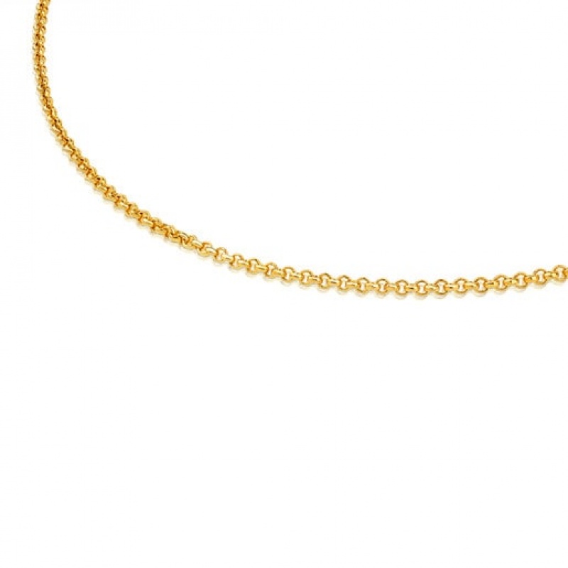 Tous Choker With Balls 50cm Kettenriemen Gold | Österreich-AXSLQN018