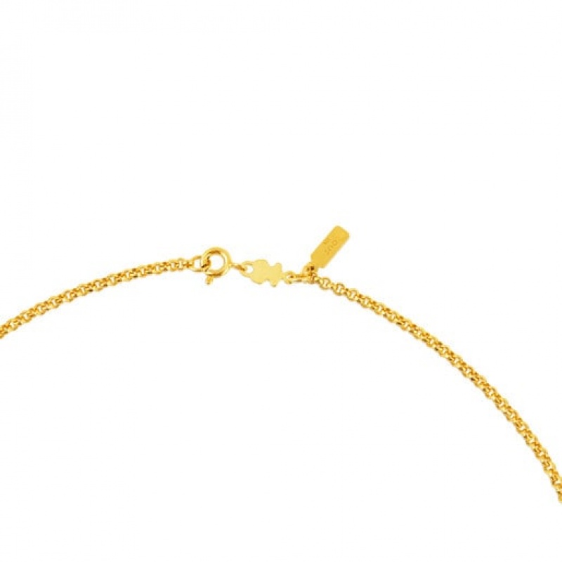 Tous Choker With Balls 50cm Kettenriemen Gold | Österreich-AXSLQN018