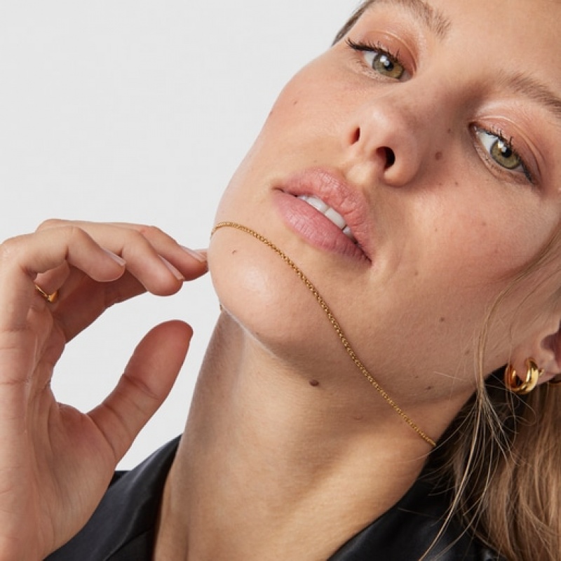 Tous Choker With Balls 50cm Kettenriemen Gold | Österreich-AXSLQN018