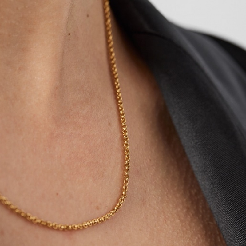 Tous Choker With Balls 50cm Kettenriemen Gold | Österreich-AXSLQN018
