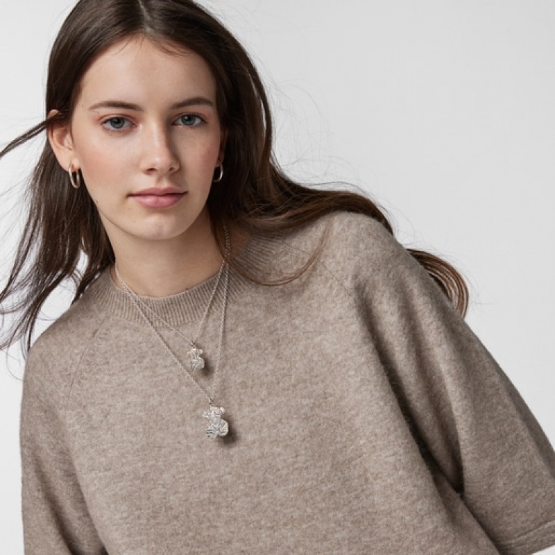Tous Choker With Balls 50cm Kettenriemen Silber | Österreich-WKVSIF572