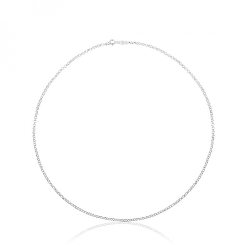Tous Choker With Balls 50cm Kettenriemen Silber | Österreich-WKVSIF572
