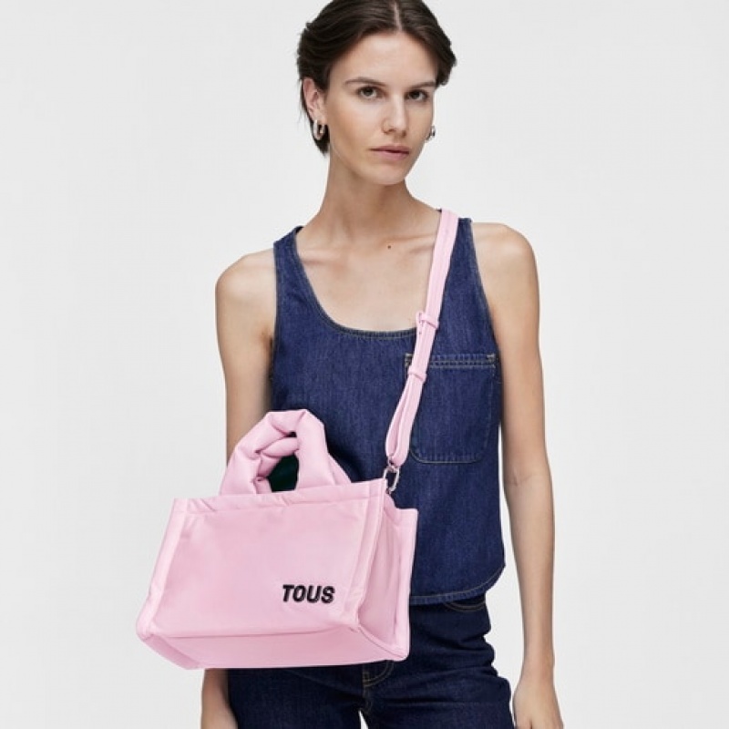 Tous City Cushion Handtasche Rosa | Österreich-XKRAEJ085