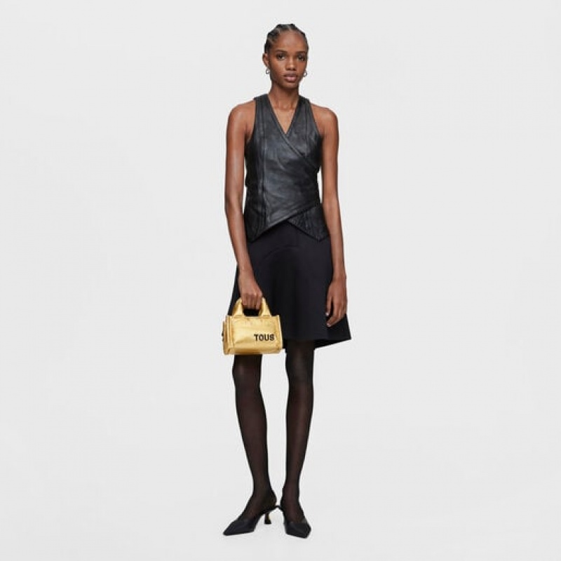 Tous City Party Mini Taschen Gold | Österreich-PIRDLB981