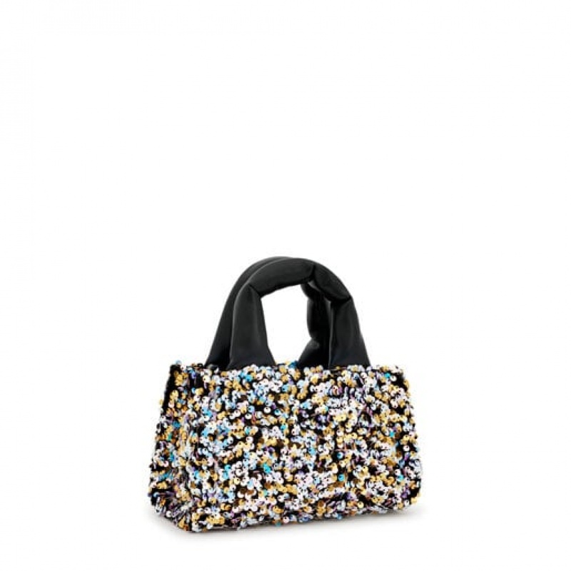 Tous City Party Mini Taschen Schwarz Mehrfarbig | Österreich-JTCGZF836