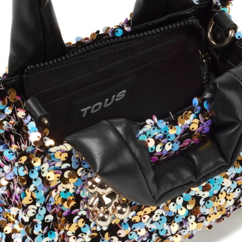 Tous City Party Mini Taschen Schwarz Mehrfarbig | Österreich-JTCGZF836