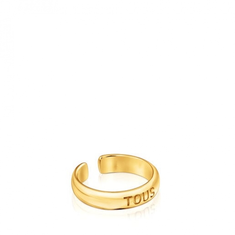 Tous Claws fingernail Double Ring Gold | Österreich-OIPYKN439
