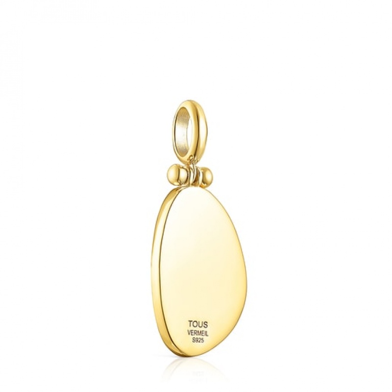 Tous Cocktail With Glass Anhänger Gold | Österreich-OSLNDI791