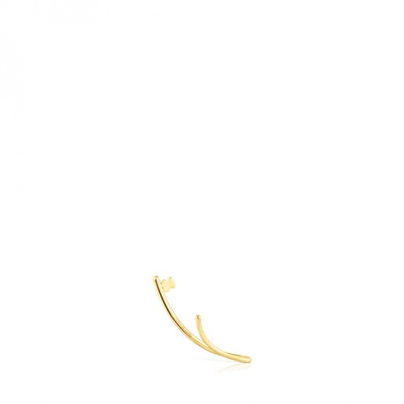 Tous Cool Joy Bar Ohrringe Gold | Österreich-XRWQKU476