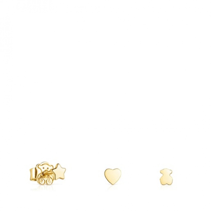 Tous Cool Joy Set Ohrringe Gold | Österreich-AUGXHJ169