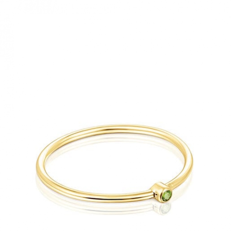 Tous Cool Joy With Chrome Diopside Ring Gold | Österreich-ALWQGS481