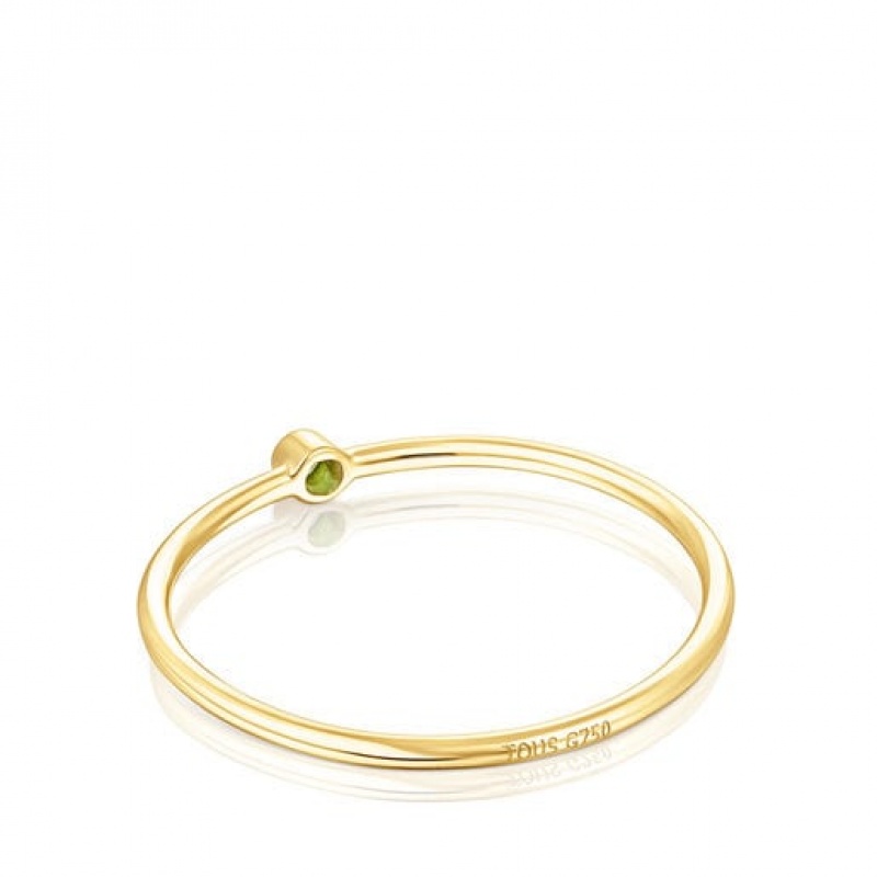Tous Cool Joy With Chrome Diopside Ring Gold | Österreich-ALWQGS481