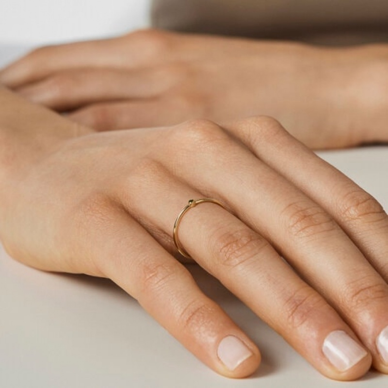 Tous Cool Joy With Chrome Diopside Ring Gold | Österreich-ALWQGS481