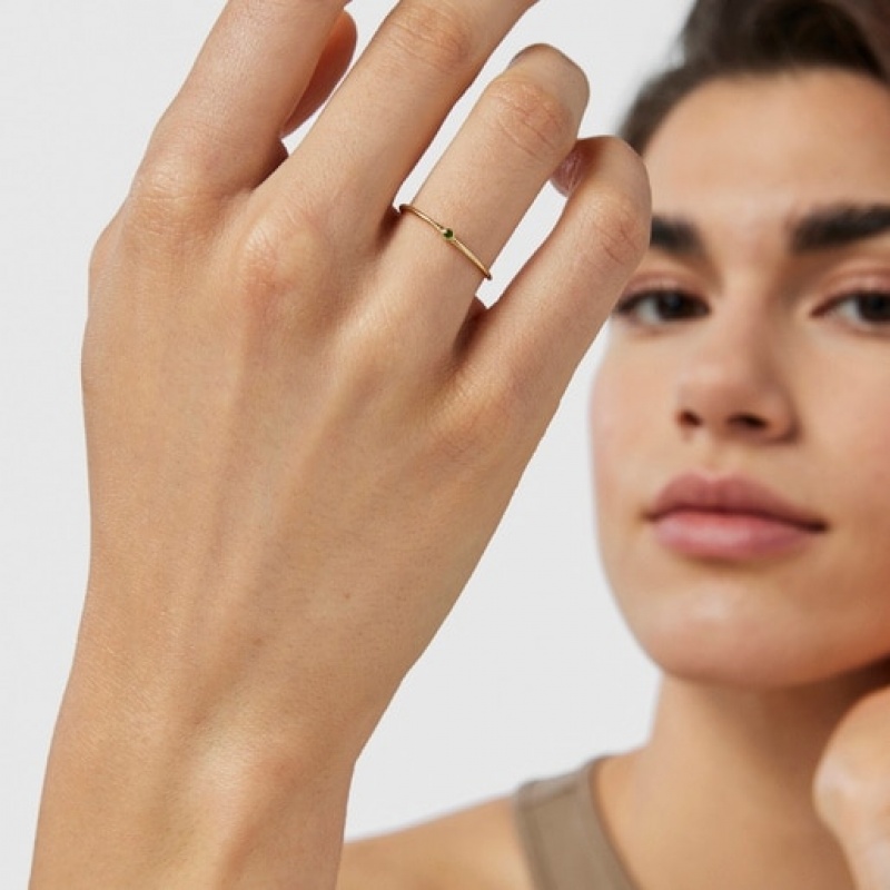 Tous Cool Joy With Chrome Diopside Ring Gold | Österreich-ALWQGS481