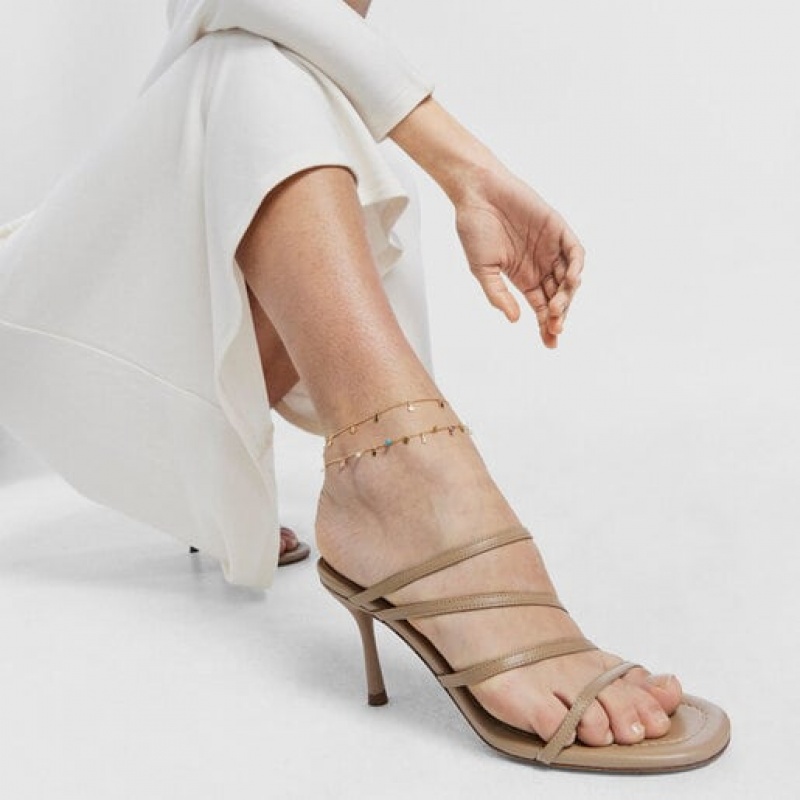 Tous Cool Joy With Gemstones Fußkettchen Gold | Österreich-HFEMLX017