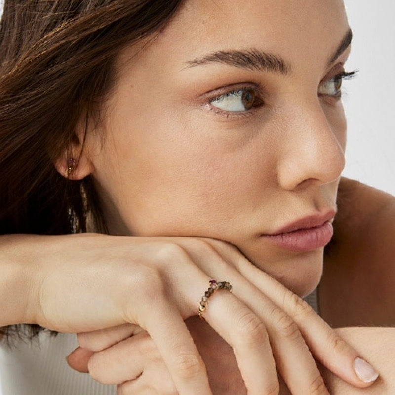 Tous Cool Joy With Smoky Quartz Ring Gold | Österreich-SDZTUK023