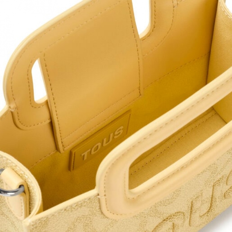 Tous Crossbody Kaos Icon Mini Taschen Gelb | Österreich-WMQFLC827