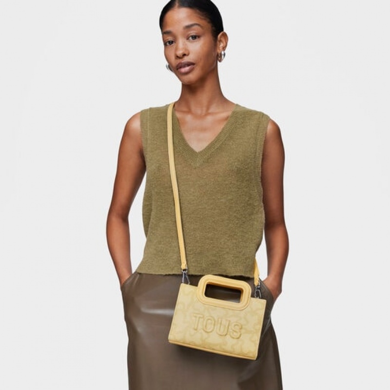 Tous Crossbody Kaos Icon Mini Taschen Gelb | Österreich-WMQFLC827