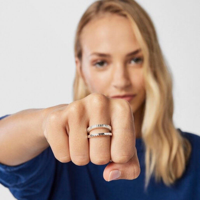 Tous Crossed Gerade Ring Silber | Österreich-CBPJZV134