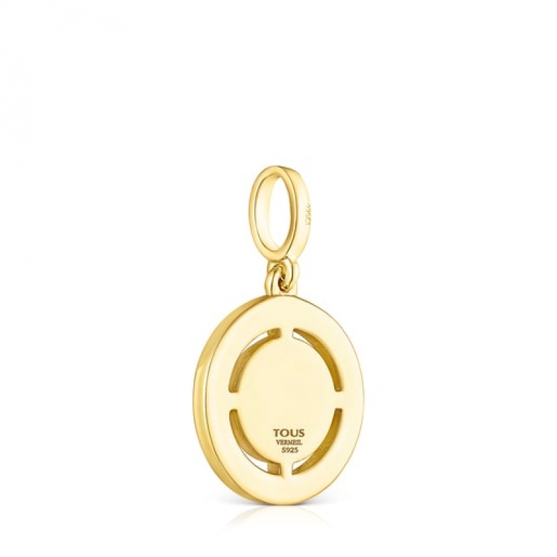 Tous Crossword Mama Mama With Gemstones Anhänger Gold | Österreich-DOFSXM207