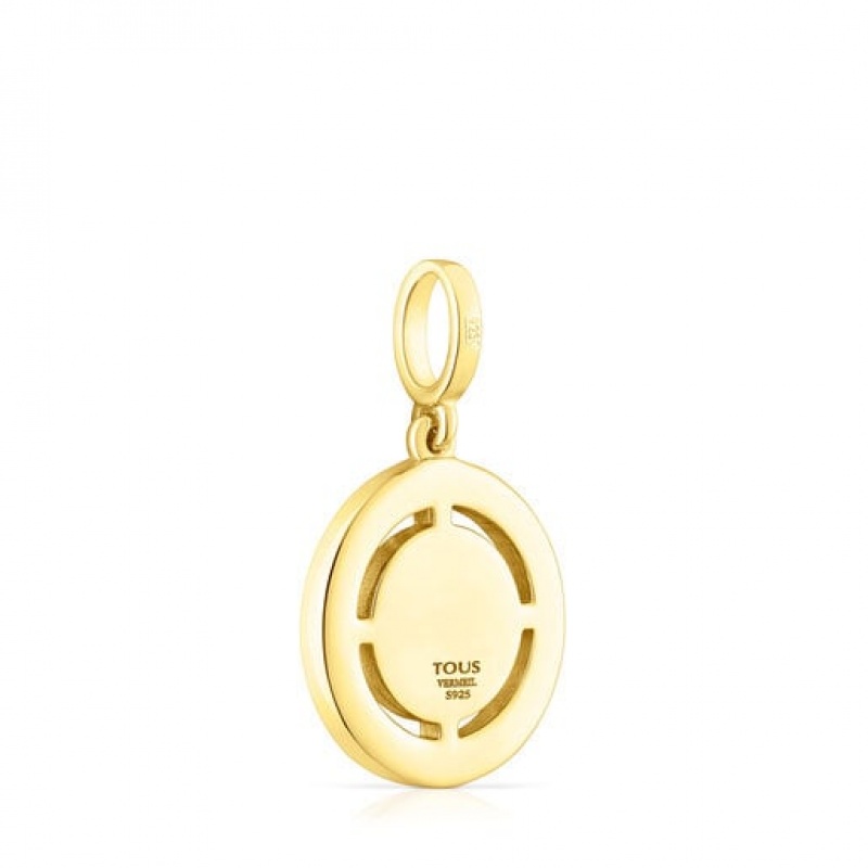Tous Crossword Mama Mum With Gemstones Anhänger Gold | Österreich-FDZKHE901
