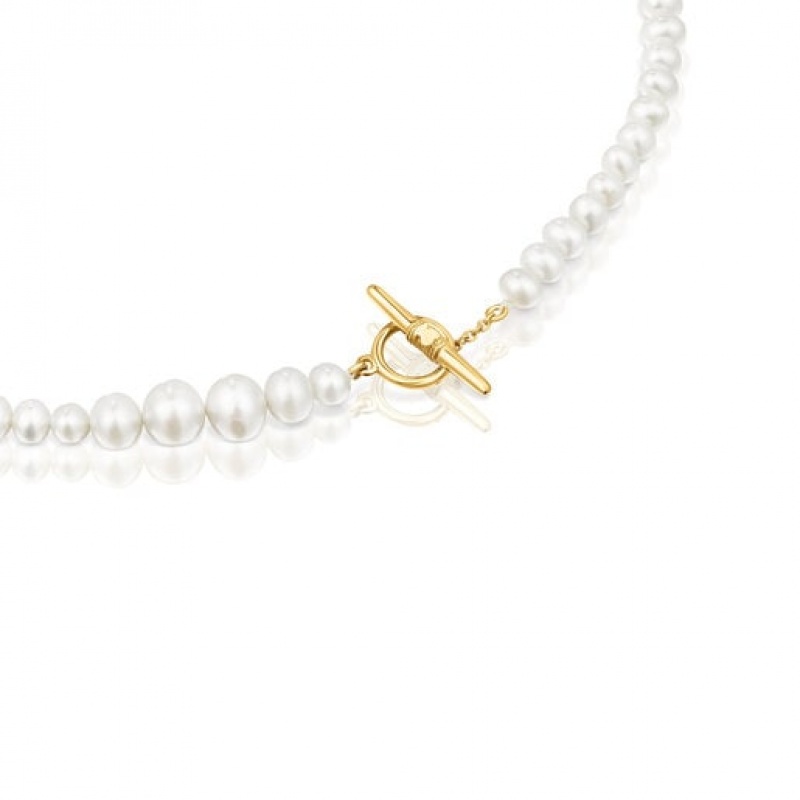 Tous Cultured Pearl Lure With Halskette Silber | Österreich-ATYPJC546