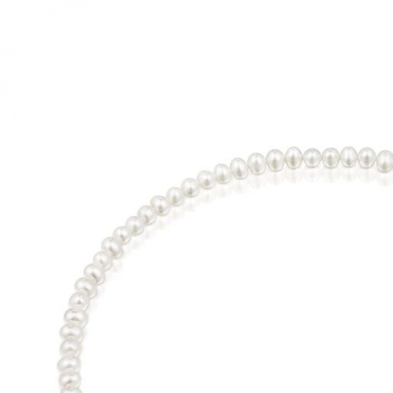 Tous Cultured Pearl Lure With Halskette Silber | Österreich-ATYPJC546