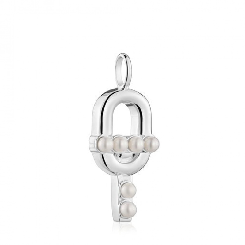 Tous Cultured Pearls Manifesto Anhänger Silber | Österreich-UHXSYJ943