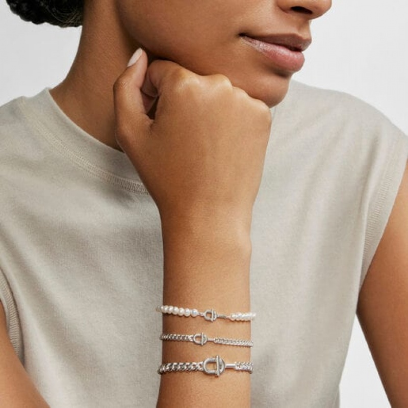 Tous Cultured Pearls Manifesto Armband Silber | Österreich-WXRJLY324
