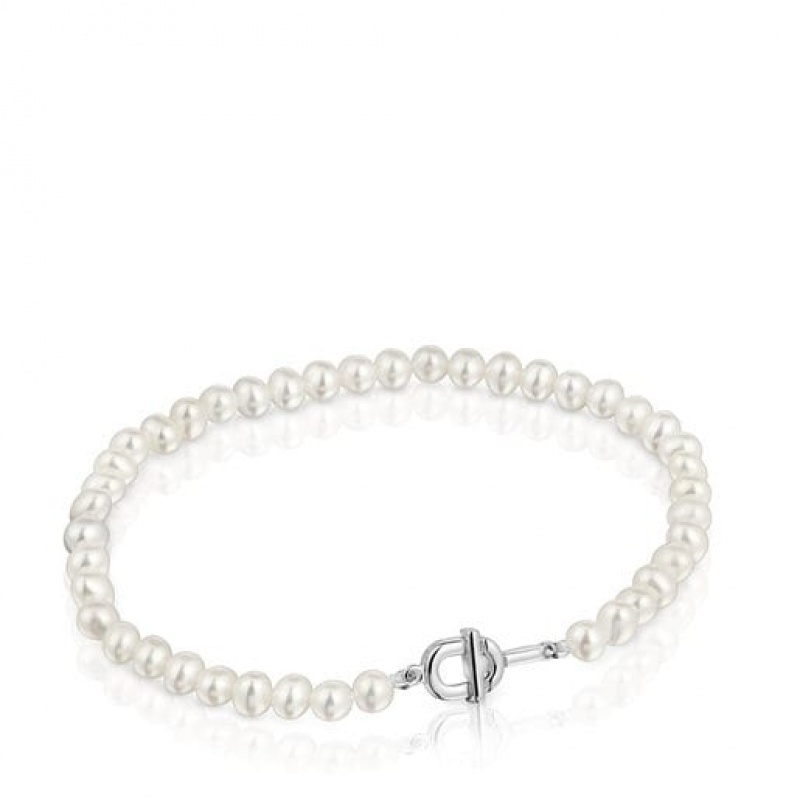 Tous Cultured Pearls Manifesto Armband Silber | Österreich-WXRJLY324