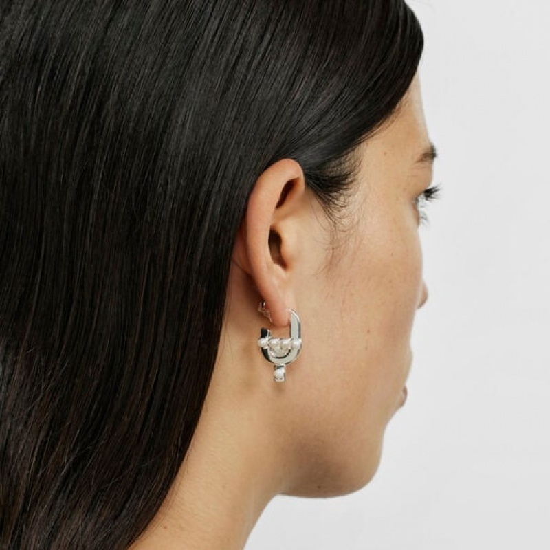 Tous Cultured Pearls Manifesto Ohrringe Silber | Österreich-QNJVRK268