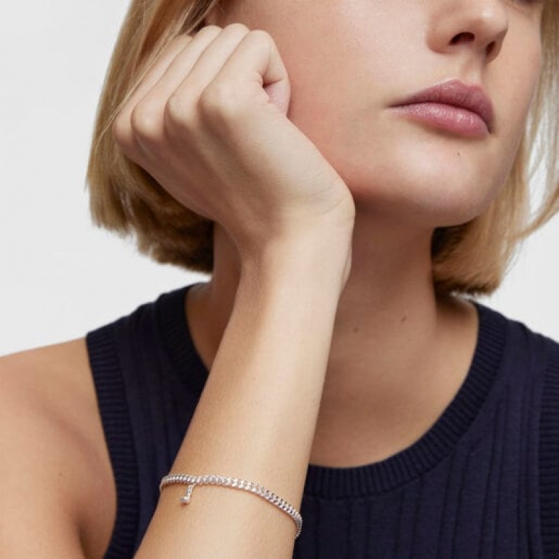 Tous Curb Chain Bold Bear Armband Silber | Österreich-UKIJFS349