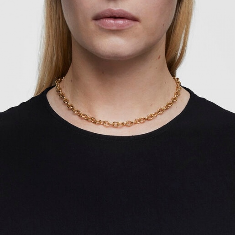 Tous Curb Choker With Kettenriemen Silber | Österreich-CQJENA249