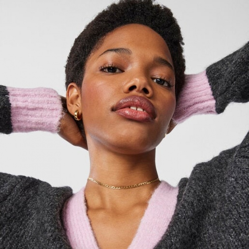 Tous Curbed Choker Kettenriemen Gold | Österreich-OCFDPQ604