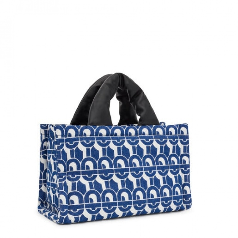 Tous Denim City Manifesto Handtasche Blau | Österreich-SWNPBE946