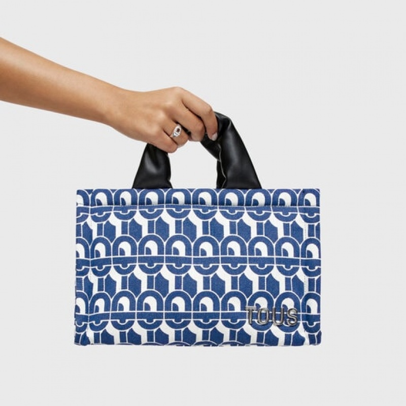 Tous Denim City Manifesto Handtasche Blau | Österreich-SWNPBE946
