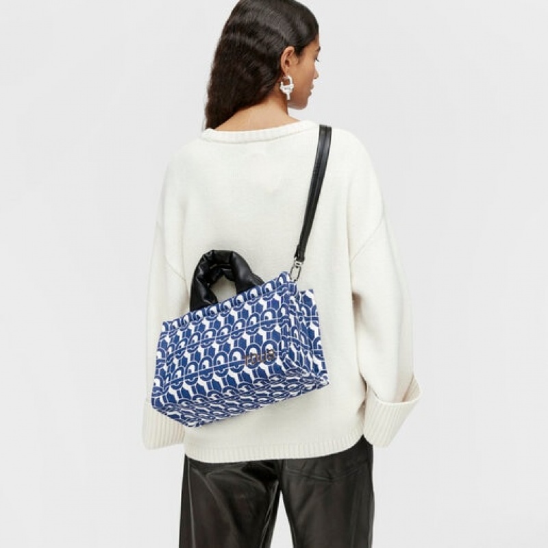 Tous Denim City Manifesto Handtasche Blau | Österreich-SWNPBE946