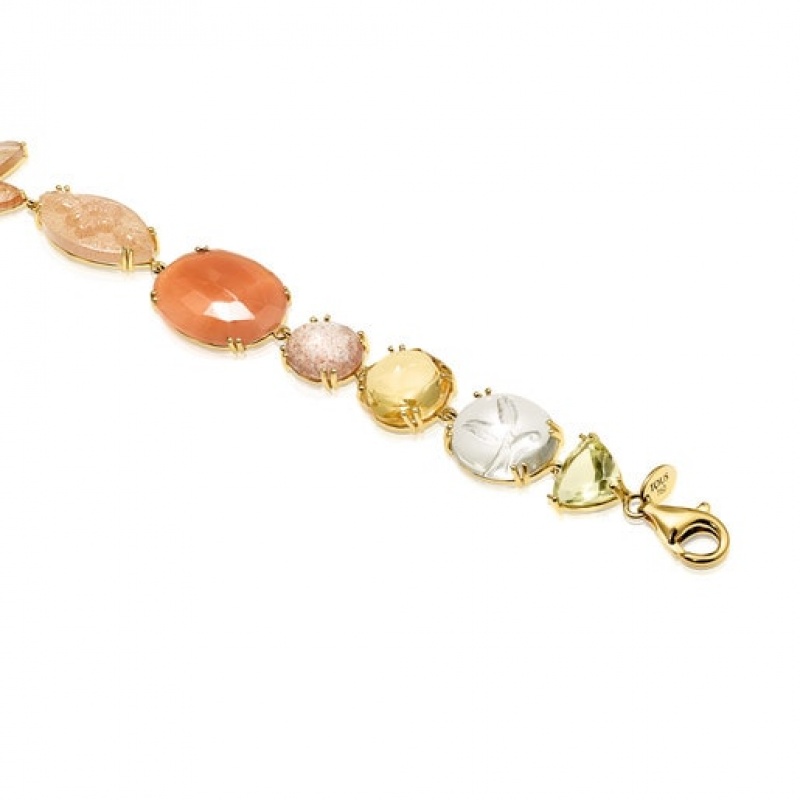 Tous Diamonds Gemstones 42cm Halskette Mehrfarbig | Österreich-DGJSLZ713