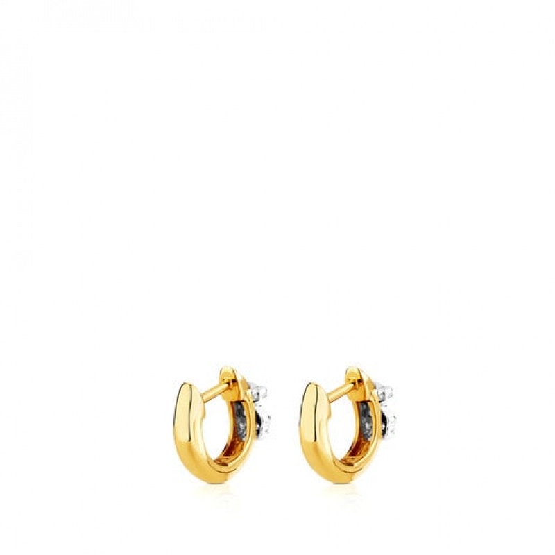 Tous Diamonds Gen Ohrringe Gold | Österreich-FBMQNO836