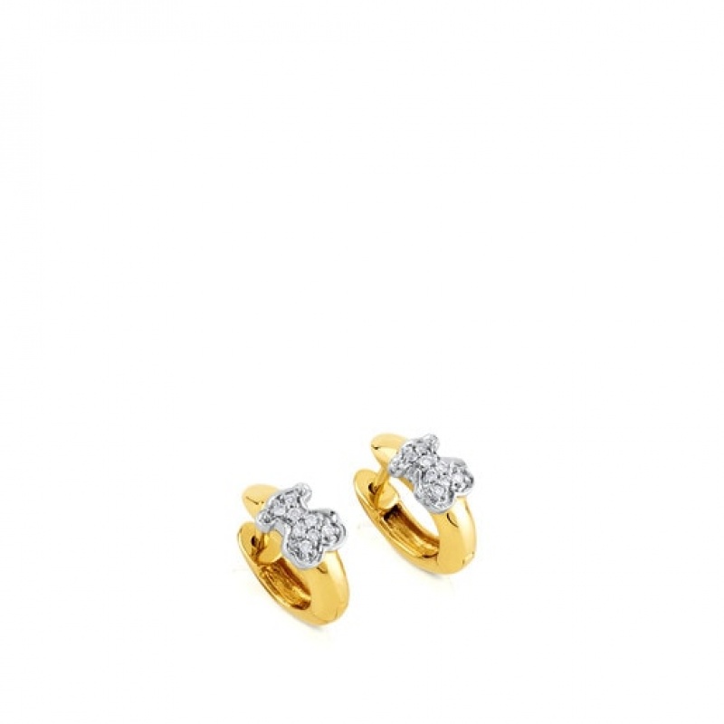 Tous Diamonds Gen Ohrringe Gold | Österreich-FBMQNO836